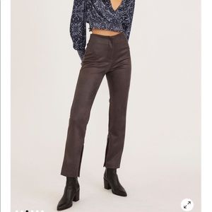UO faux leather pants